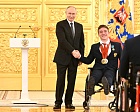 Президент Российской Федерации Владимир Путин торжественно вручил государственные награды победителям ХVII Паралимпийских летних игр