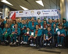 10 сентября с XVII Паралимпийских летних игр в Париже прибыла Паралимпийская сборная команда России