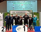 21 медаль завоевали спортсмены с поражением ОДА на международных соревнованиях по настольному теннису в Италии