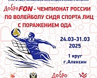 Стартовал ДоброFon - чемпионат России по волейболу сидя спорта лиц с поражением опорно-двигательного аппарата, 1 круг